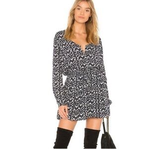 Rails Star Print  Midi Dress